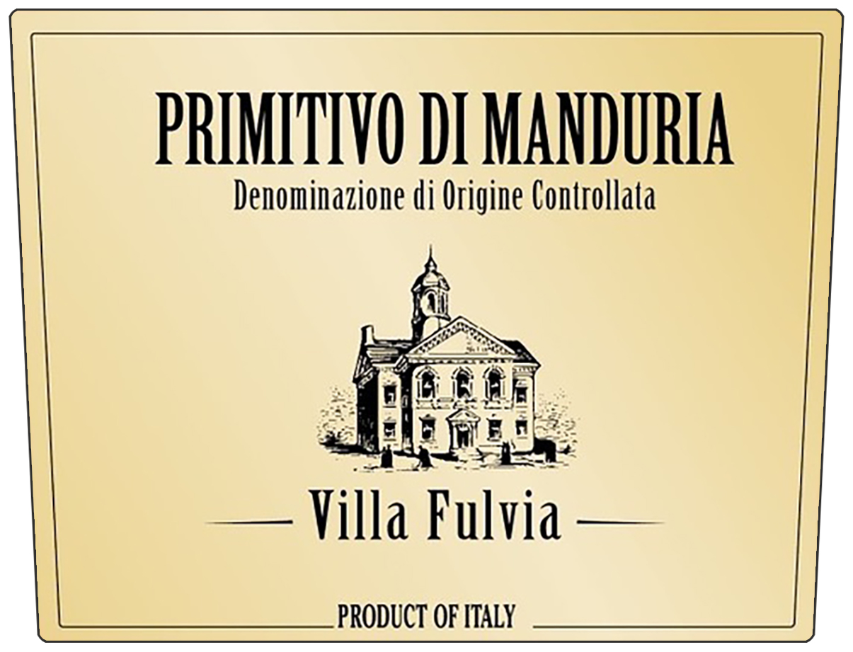 Primitivo di Manduria Villa Fulvia 2024