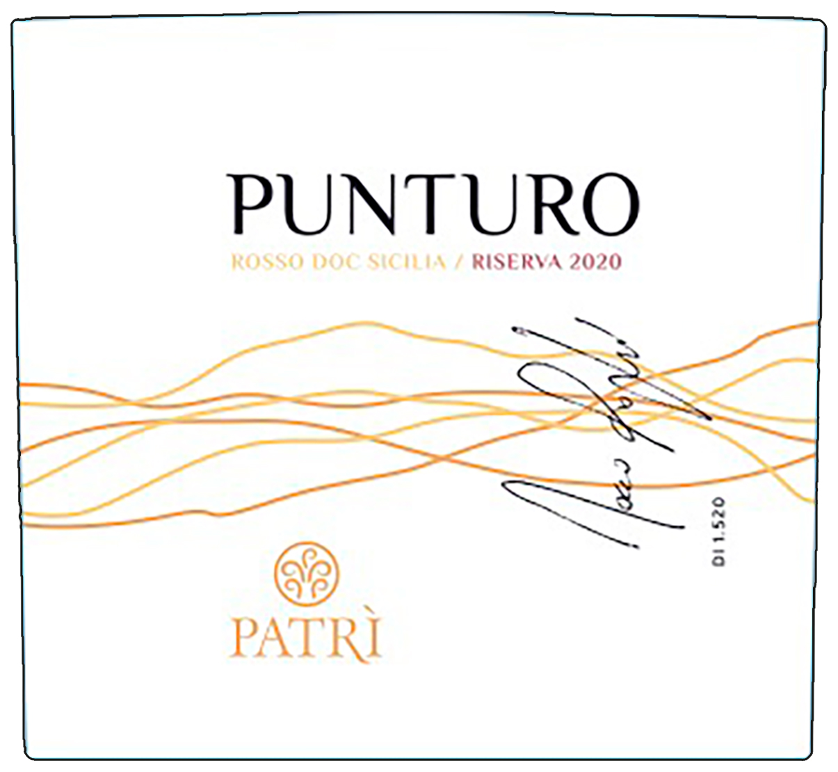 Punturo Rosso Riserva Doc Sicilia 2020
