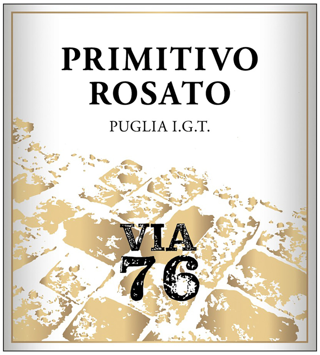 Primitivo Rosato Via 76 Puglia Igp 2025