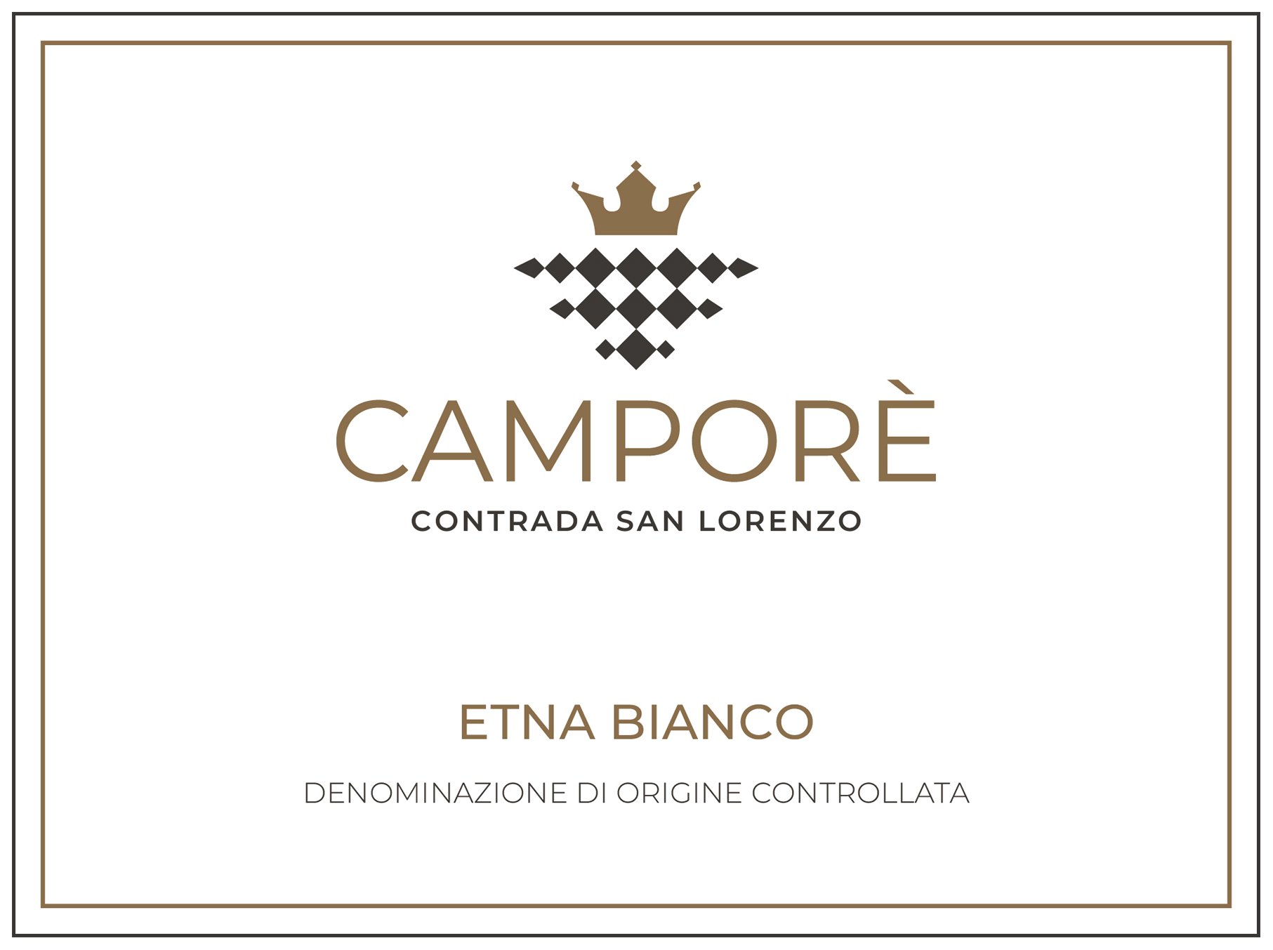 Camporè Etna Bianco Doc Contrada San Lorenzo 2023