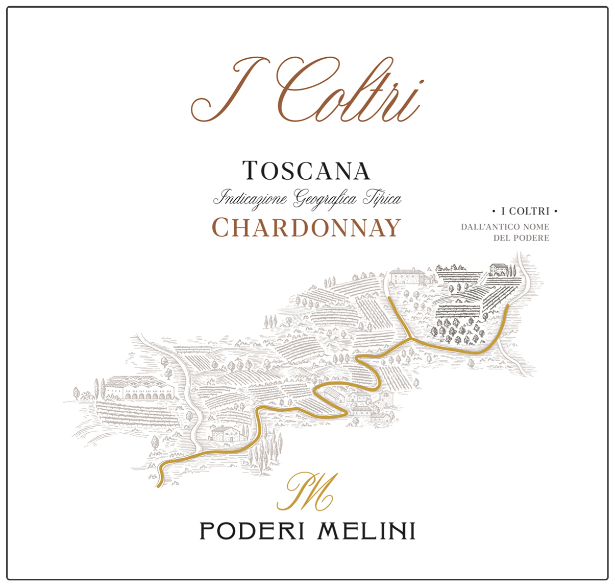 I Coltri Chardonnay Poderi Melini 2023