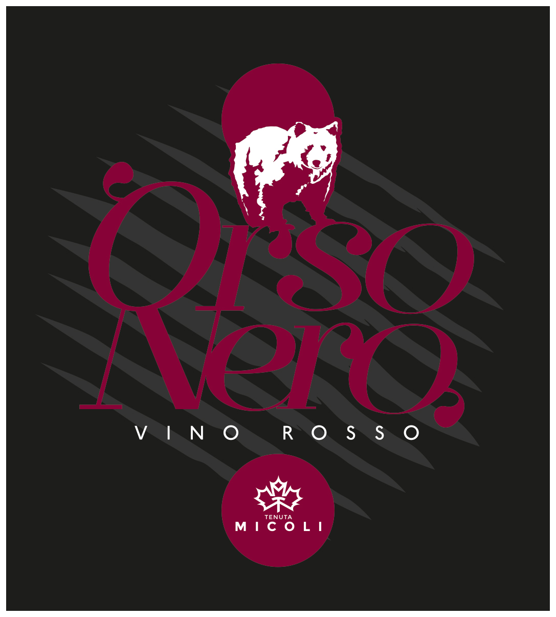Orso Nero Vino Rosso 2019