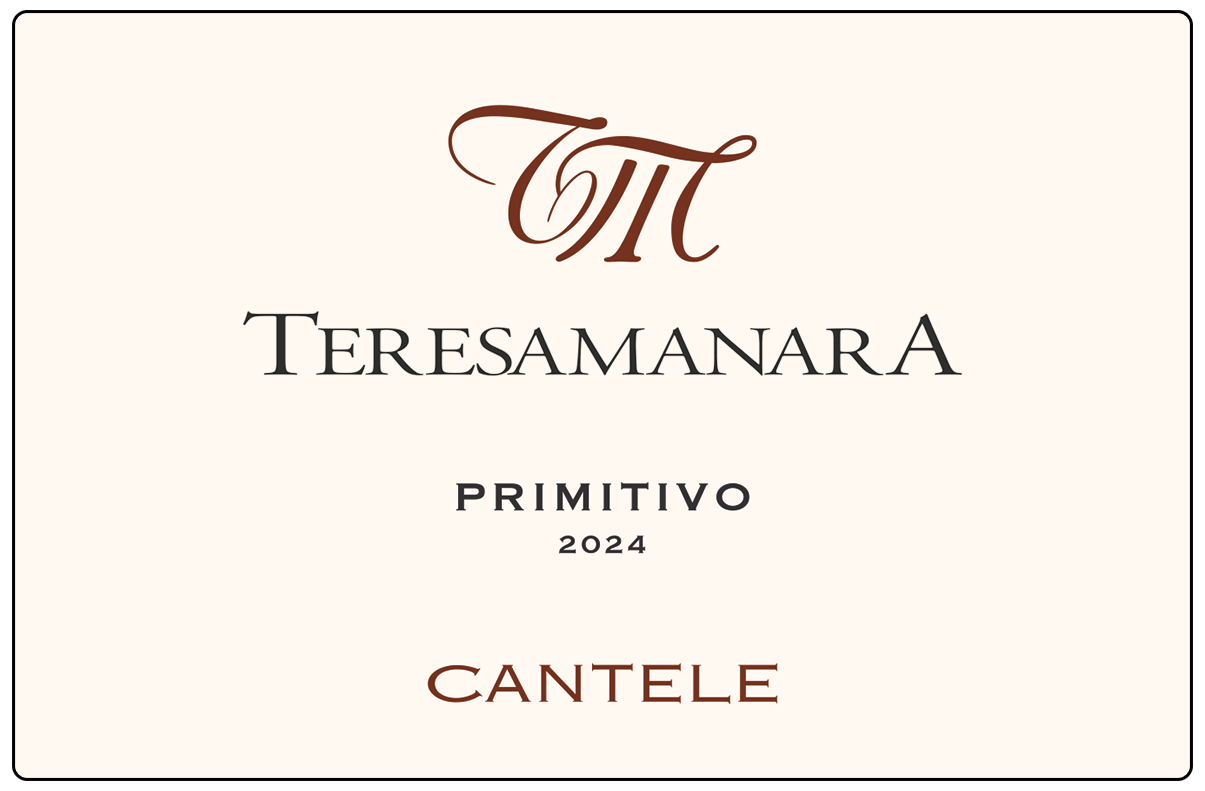 Primitivo Igt Salento Teresa Manara 2023