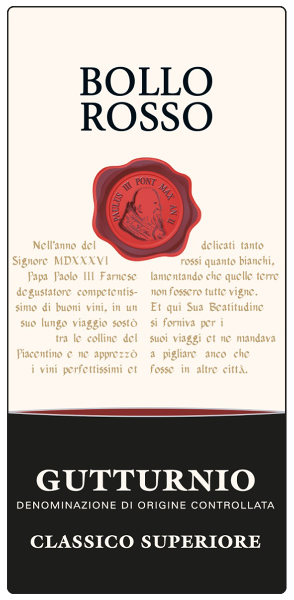 Bollo Rosso Gutturnio Classico Superiore 2022
