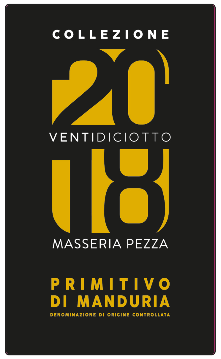 Collezione Ventidiciotto Primitivo di Manduria Doc 2024