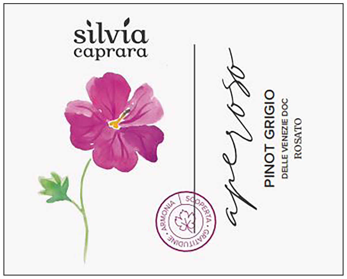 Silvia Caprara Aperoso Rosato Pinot Grigio Doc 2022