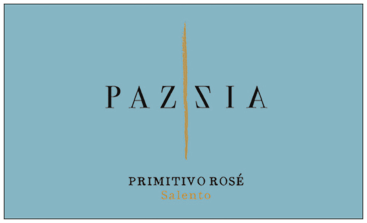Pazzia Primitivo Rosé Salento Igp 2024