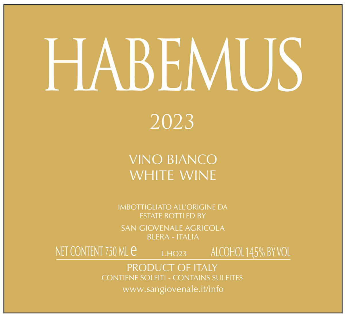 Habemus Bianco 2024