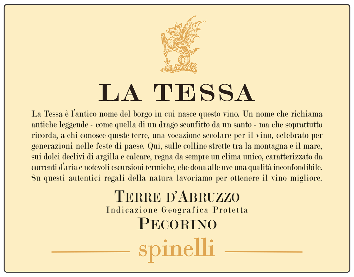 La Tessa Terre D'Abruzzo Pecorino 2024