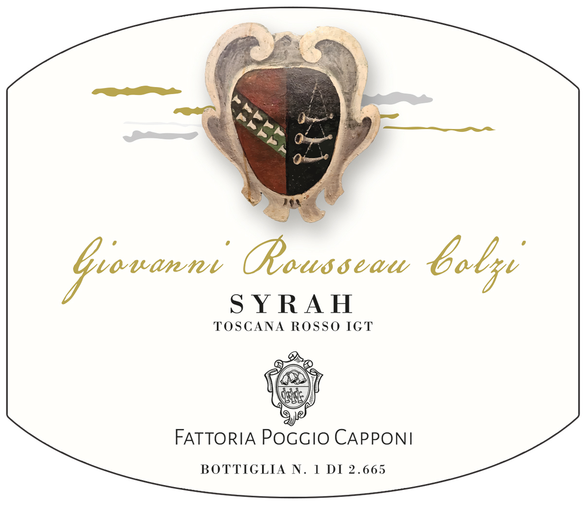 giovanni Rousseau Colzi Syrah Toscana Rosso 2021