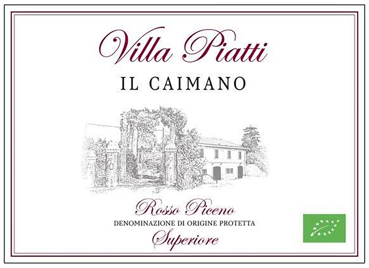 Villa Piatti Il Caimano Rosso Piceno Superiore Dop 2022