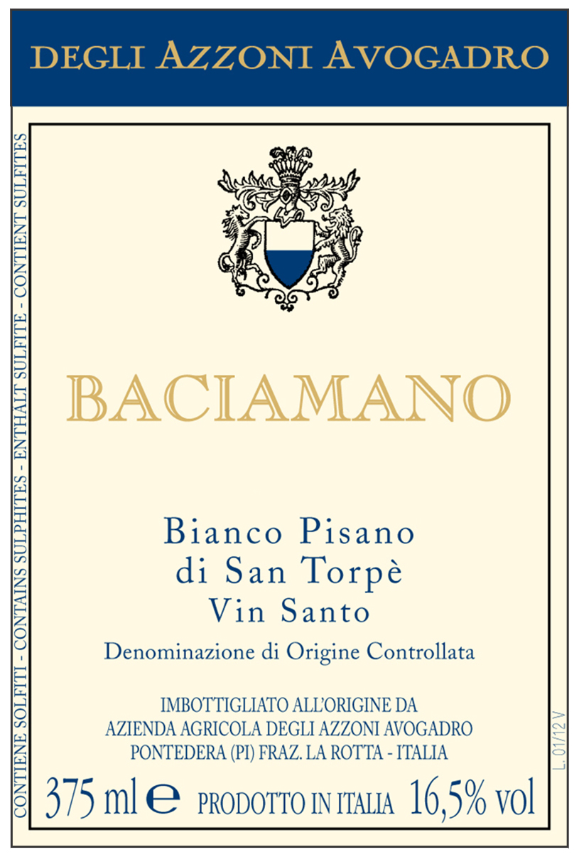 Baciamano San Torpè Vin Santo 2015