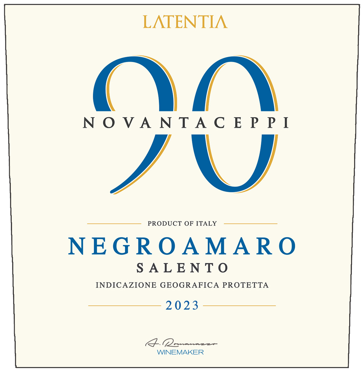 Negroamaro Salento Igp 2023