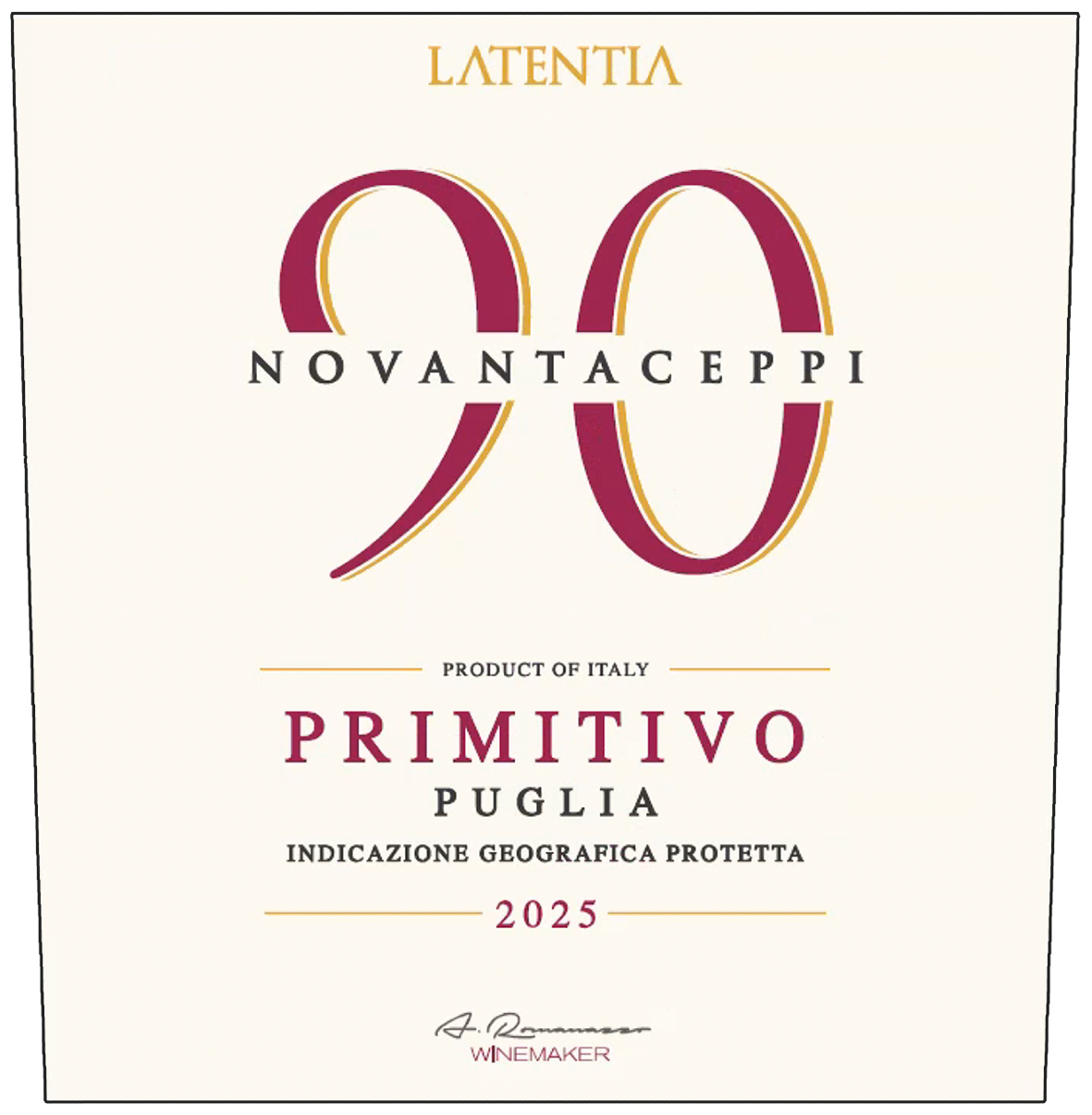 Primitivo Puglia Igp 2023