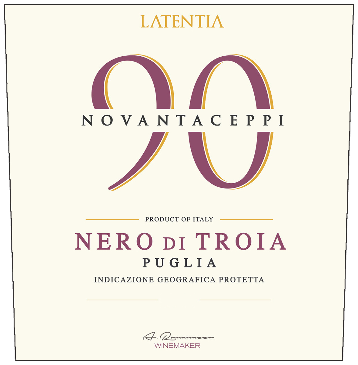 Nero di Troia Puglia Igp 2024