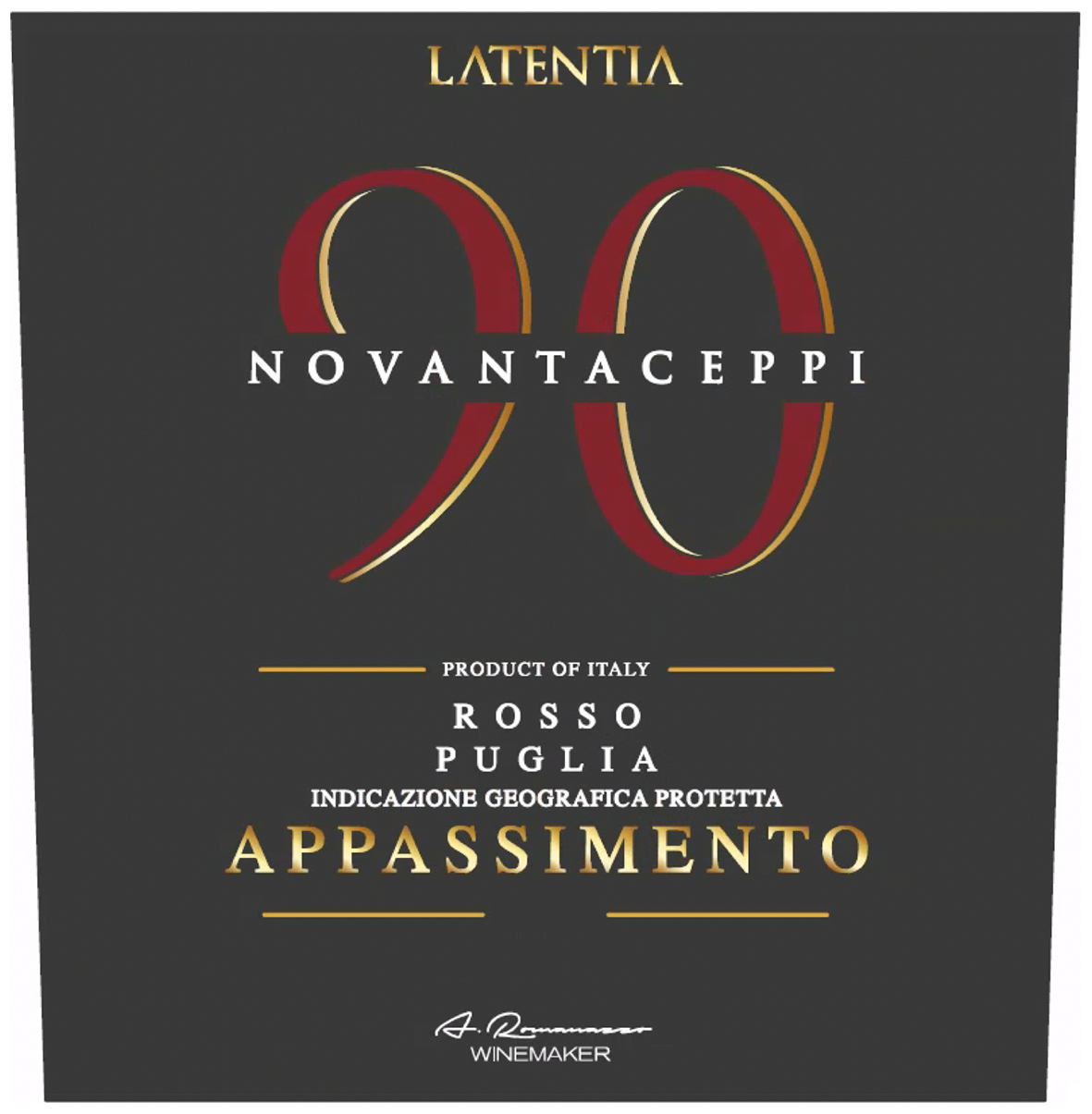 Rosso Puglia Appassimento Igp 2024