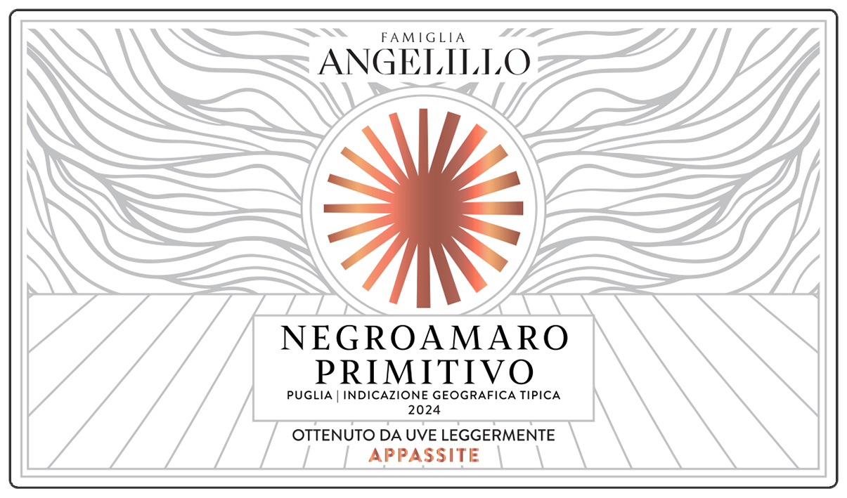 Negroamaro - Primitivo da Uve Leggermente Appassite 2024