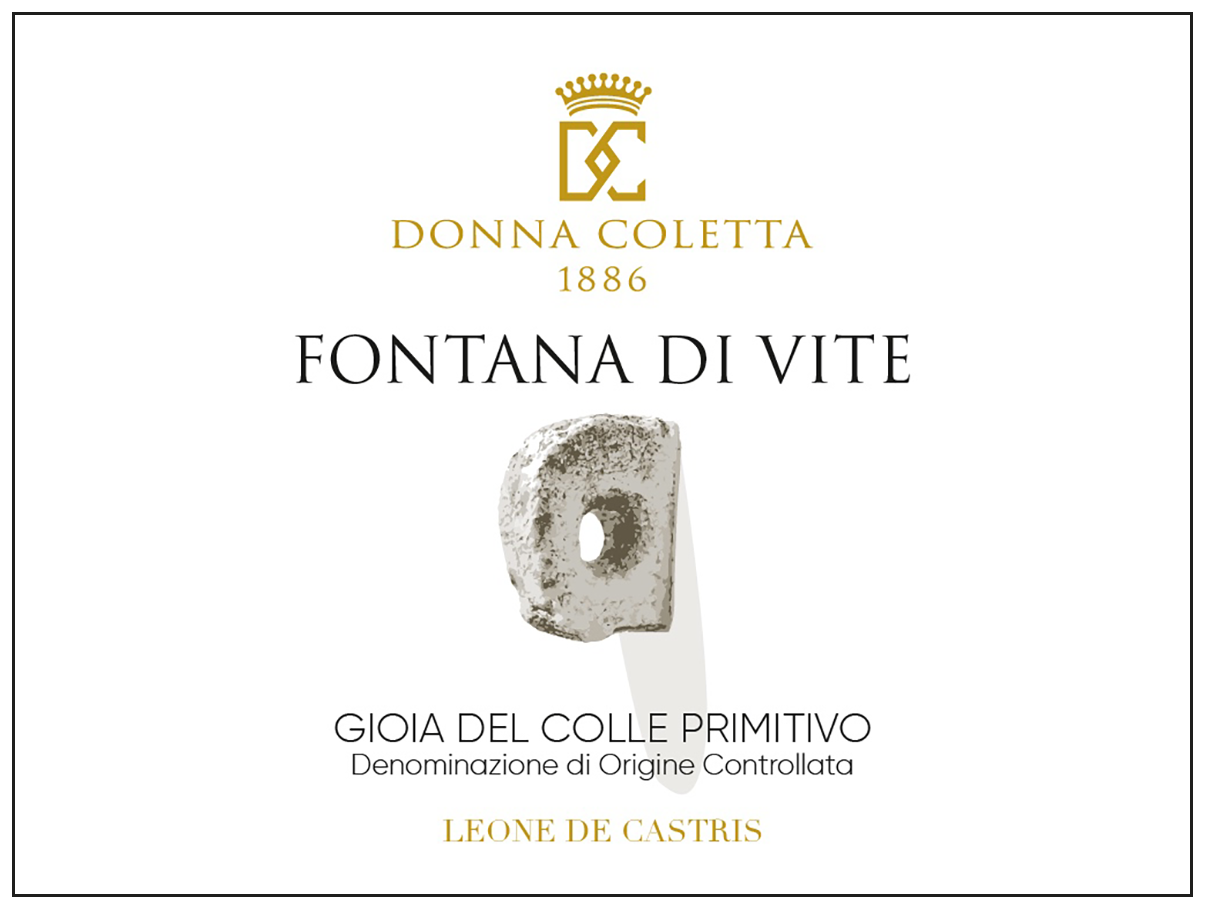 Donna Coletta Fontana di Vite Primitivo Gioia del Colle Doc 2024