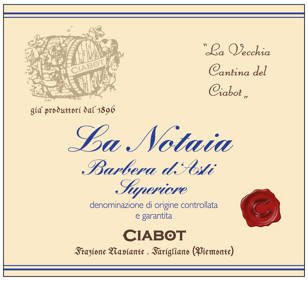 La Notaia Barbera D'Asti Superiore 2023