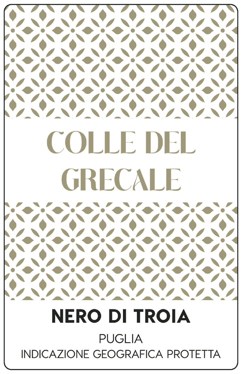 Colle del Grecale Nero di Troia Puglia Igp 2025