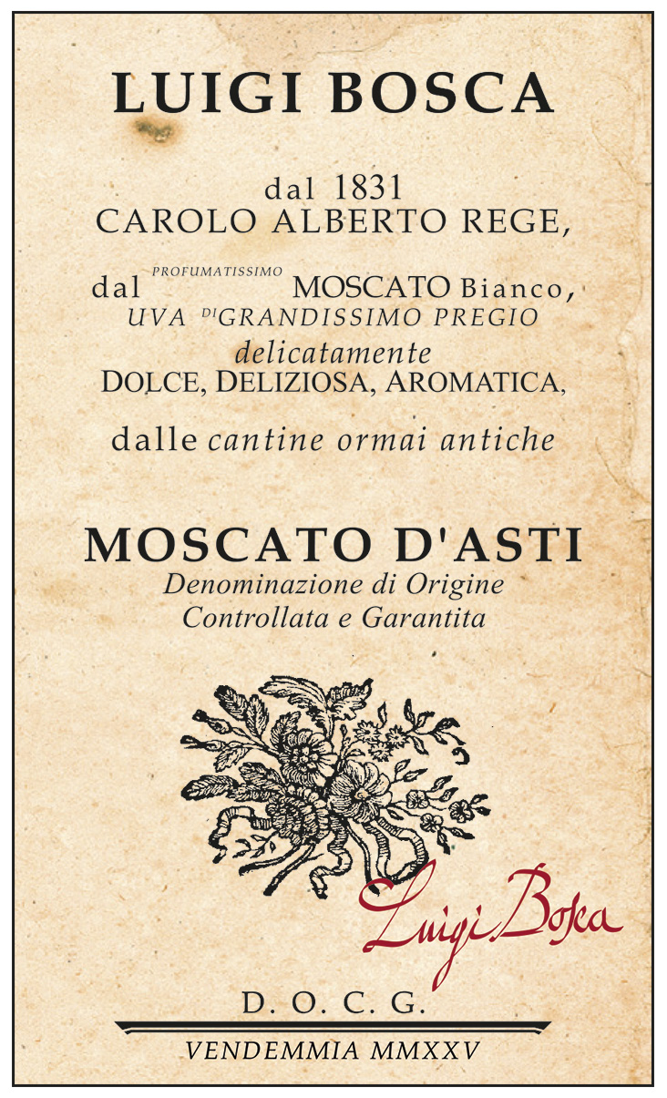 Luigi Bosca Moscato D'Asti DOCG 2025
