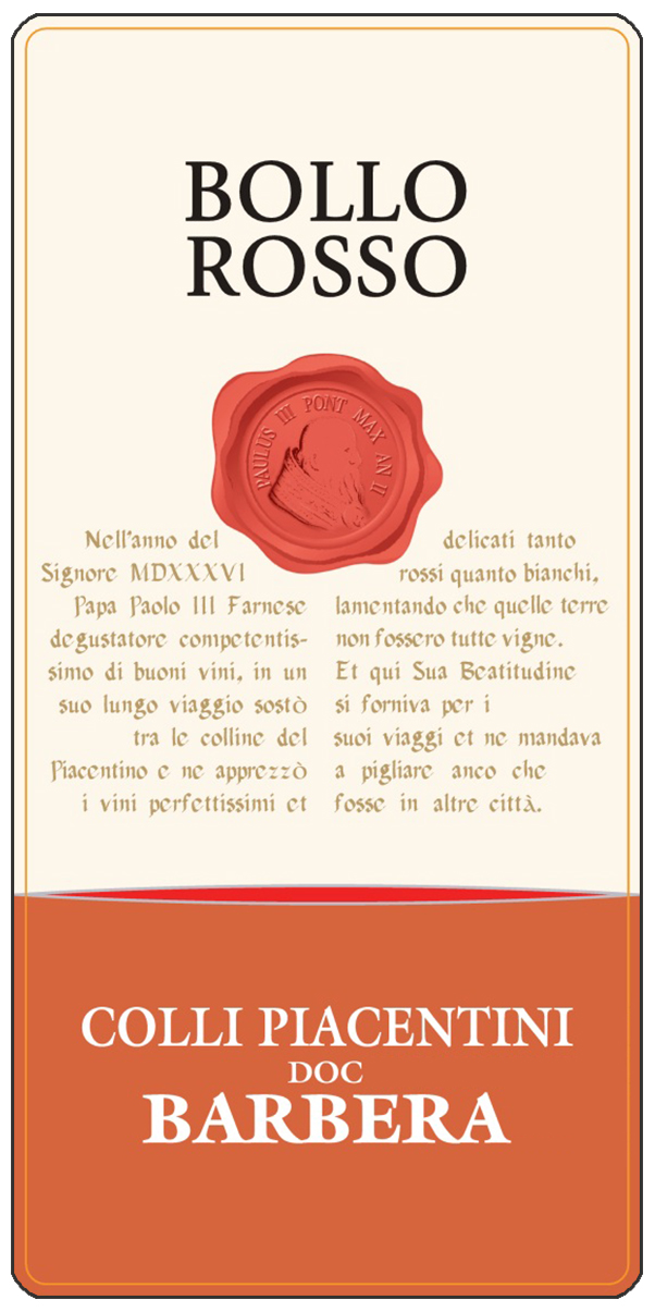 Bollo Rosso Barbera Doc 2023