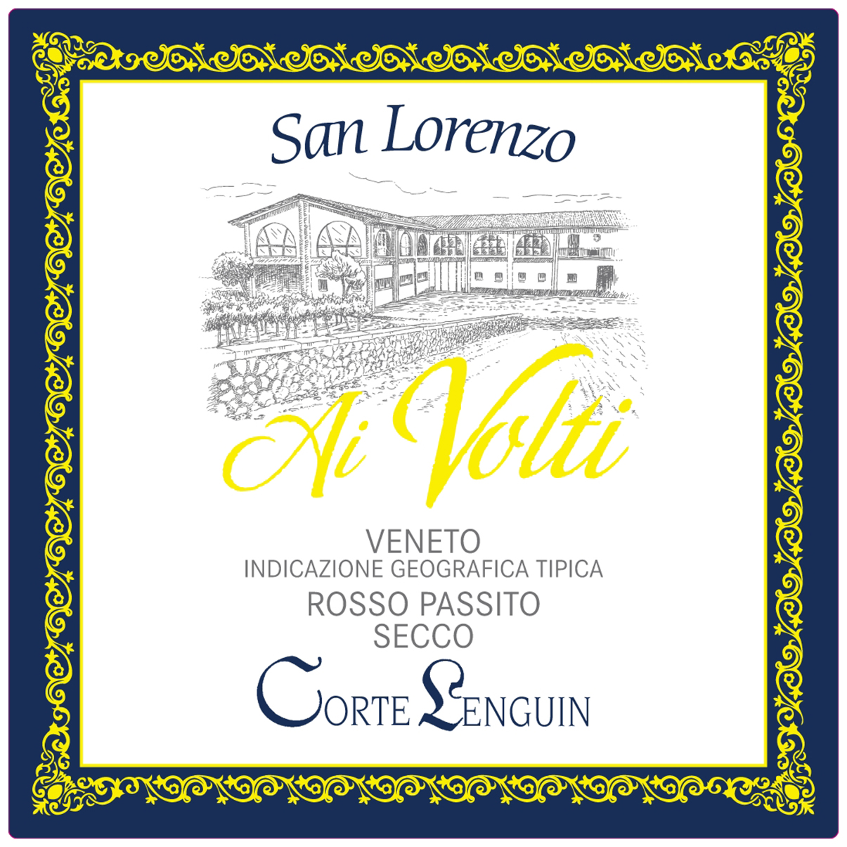 Ai Volti San Lorenzo Rosso Passito Igt 2021