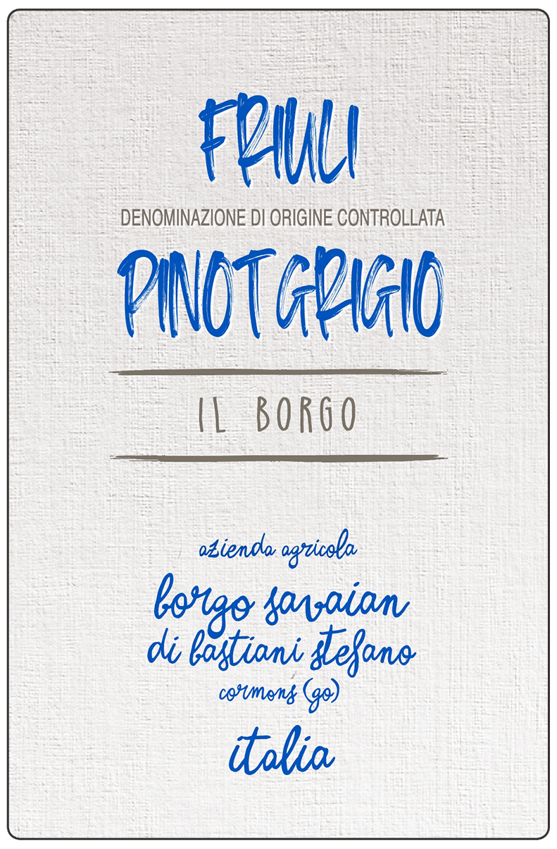 IL Borgo Friuli Pinot Grigio 2025