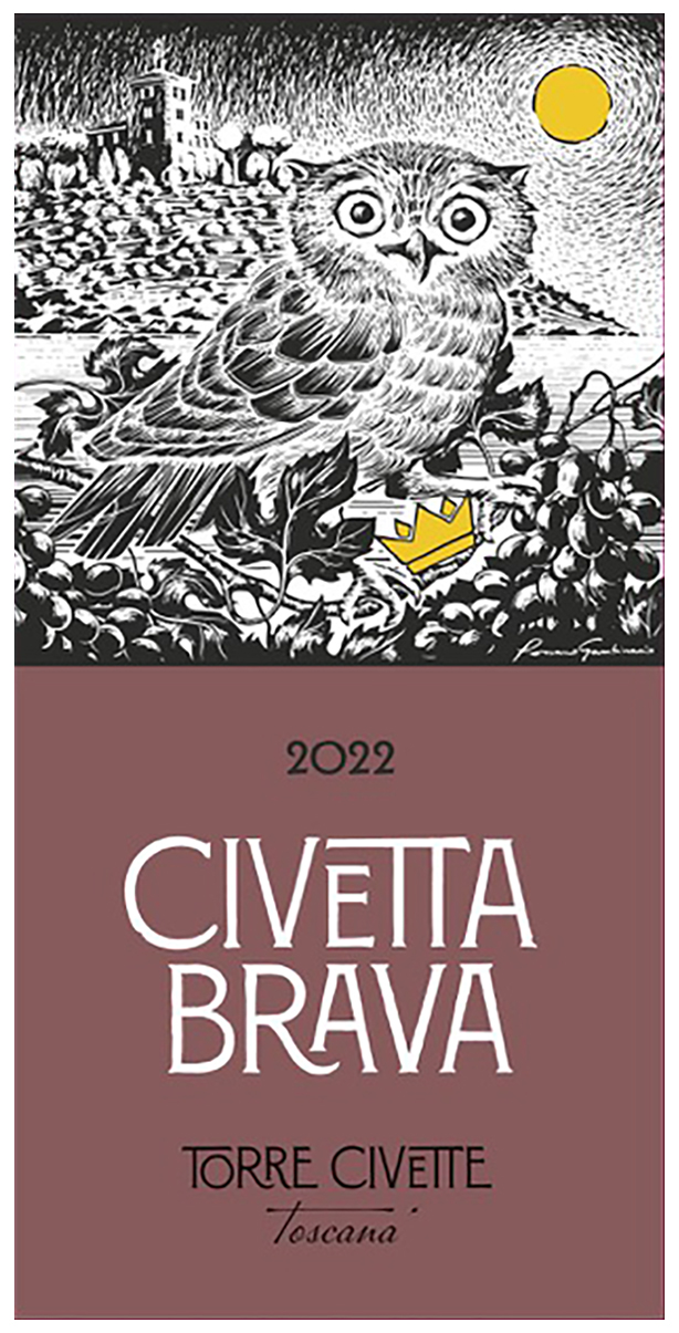 Civetta Brava Toscana Rosso 2022