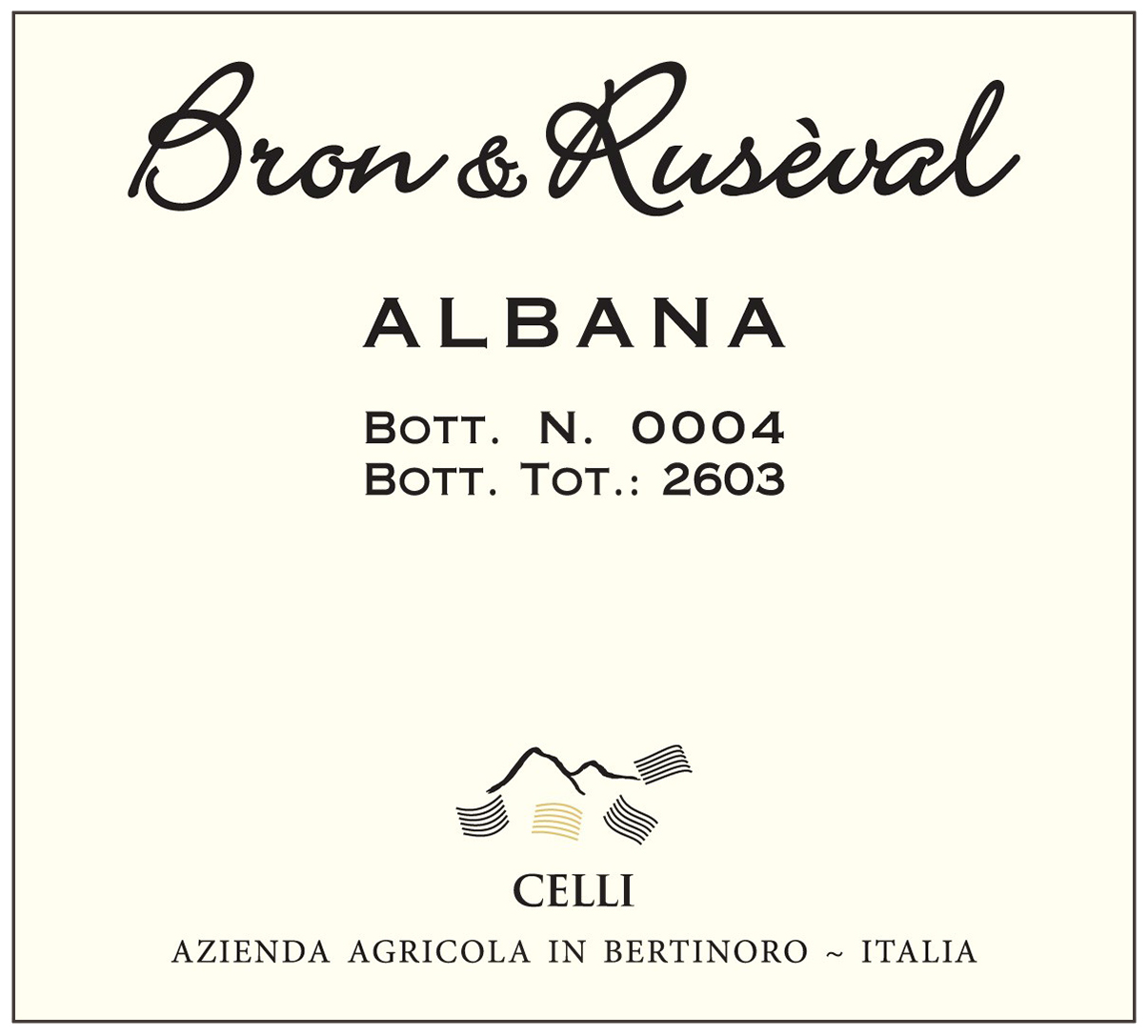 Bron & Rusèval Albana Bio 2024
