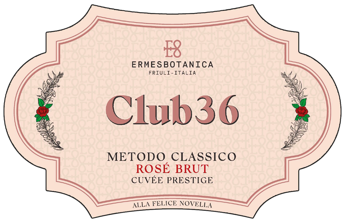 Club36 Metodo Classico Rosé Brut Cuvée Prestige sa