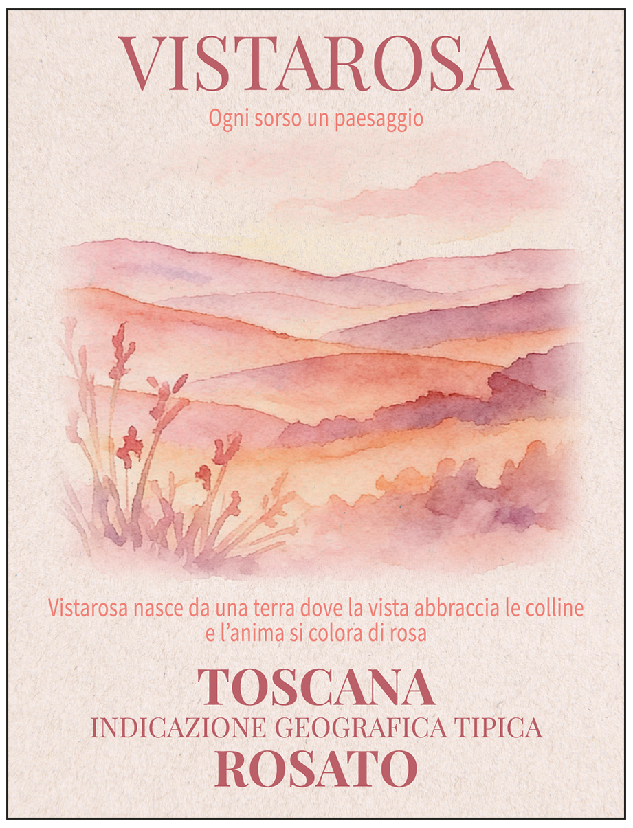 Vistarosa Toscana Rosato 2025