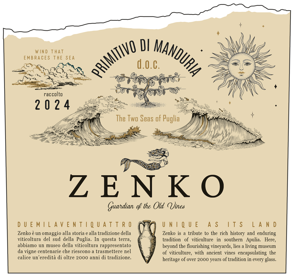 Zenko Primitivo Di Manduria Doc 2024