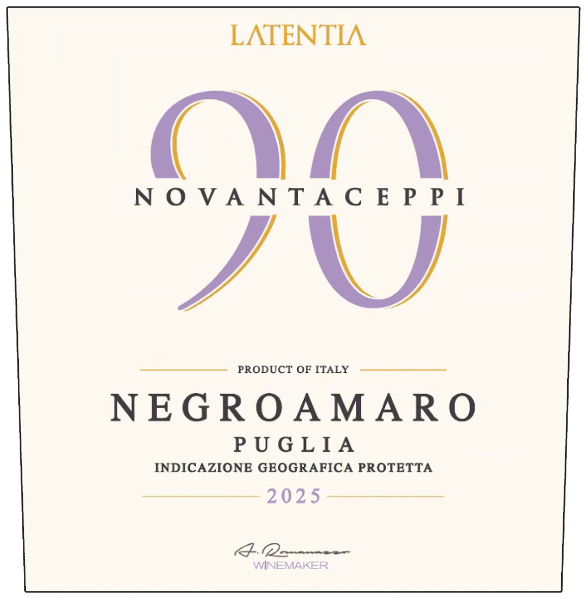 Negroamaro Bianco 2025