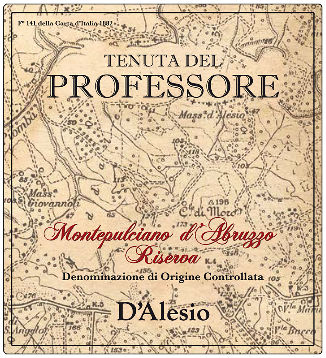 Tenuta Del Professore Montepulciano D'Abruzzo Riserva 2017