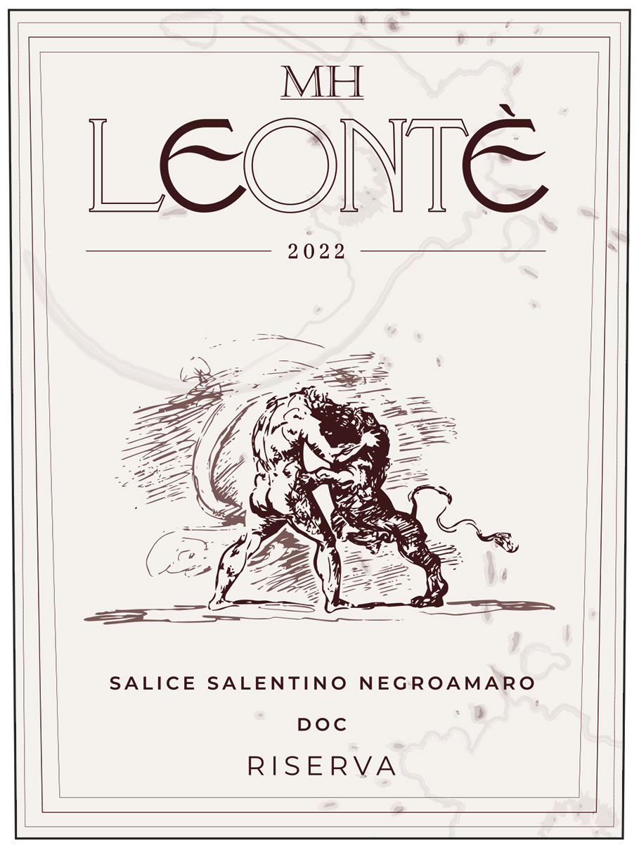 Leonte' Salice Salentino Negroamaro Riserva Doc 2022